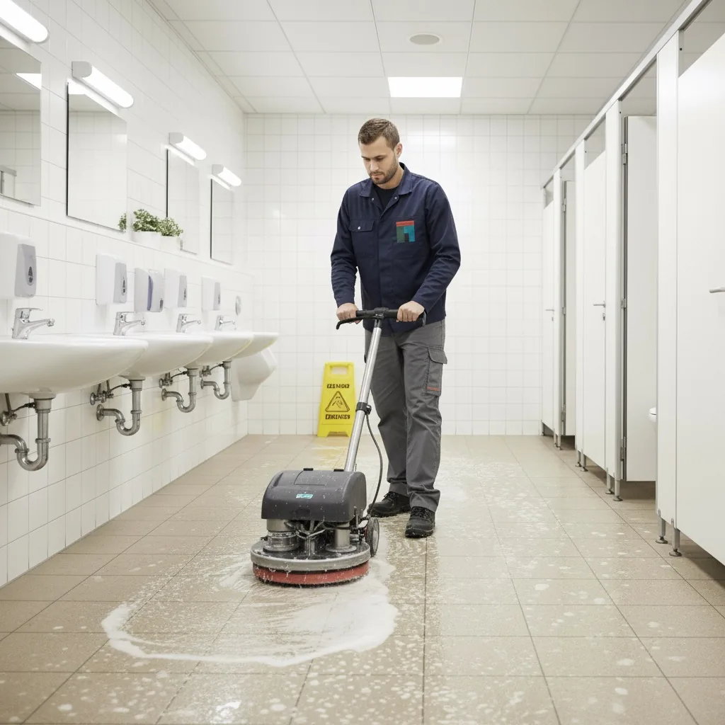 Professionelle Bodenreinigung und Grundreinigung im Unternehmen