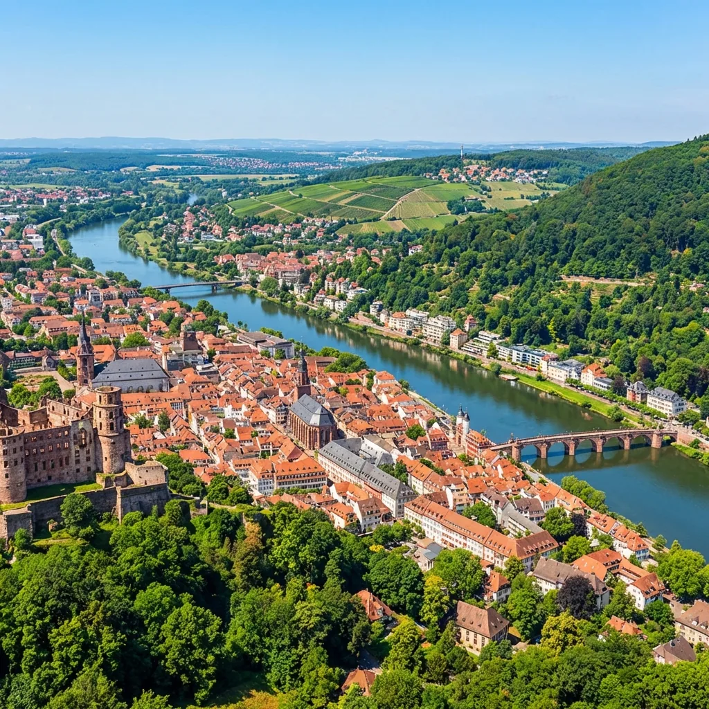 Rhein-Neckar-Panorama als regionaler Bezug für Reinwerk